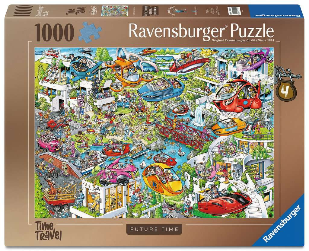 Puzzel 1000 st. Ray Comic Time Travel 2: Future Time