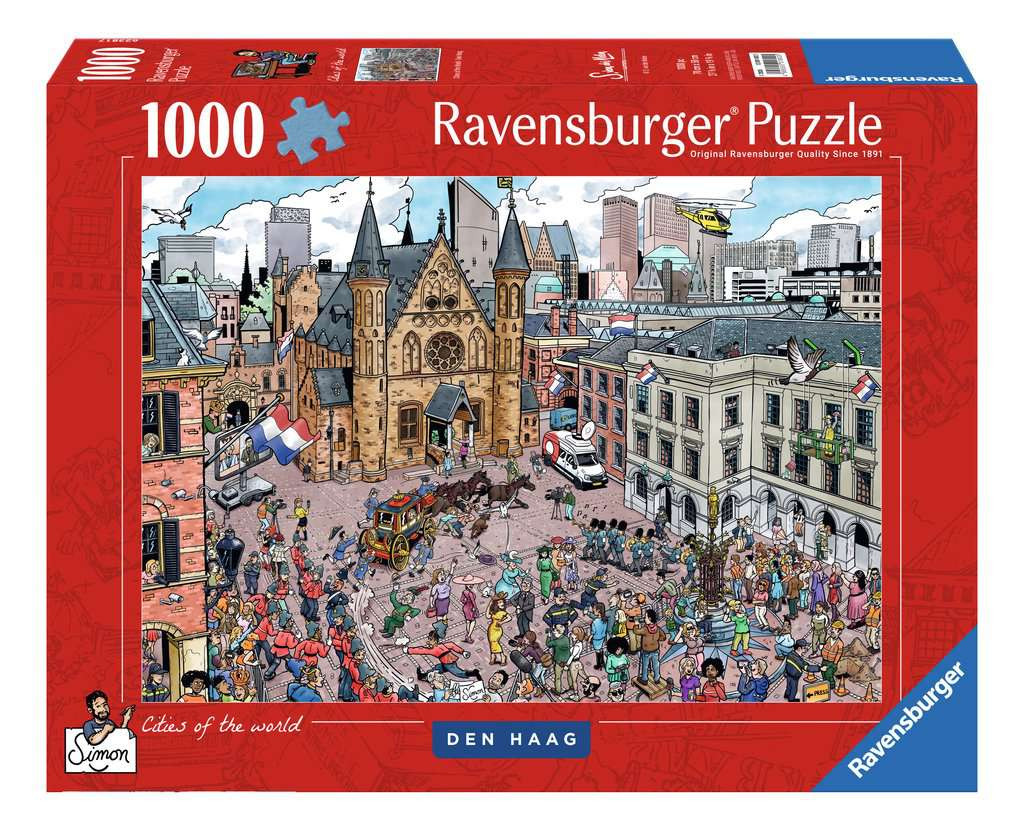 Puzzel 1000 stukjes Fleroux - Den Haag