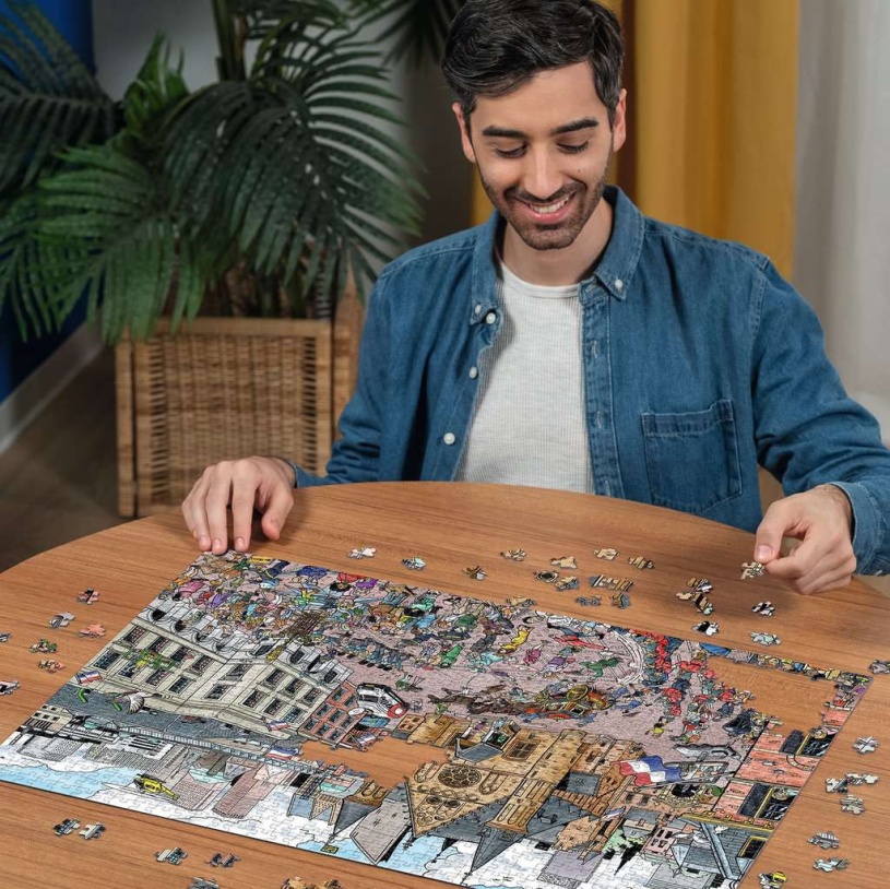 Puzzel 1000 stukjes Fleroux - Den Haag