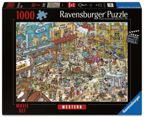 Puzzel 1000 st. Ray Comic Filmset 1 - Western