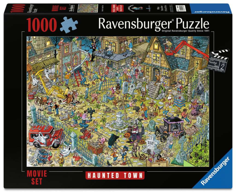 Puzzel 1000 st. Ray Comic Filmset 2 - Haunted Town