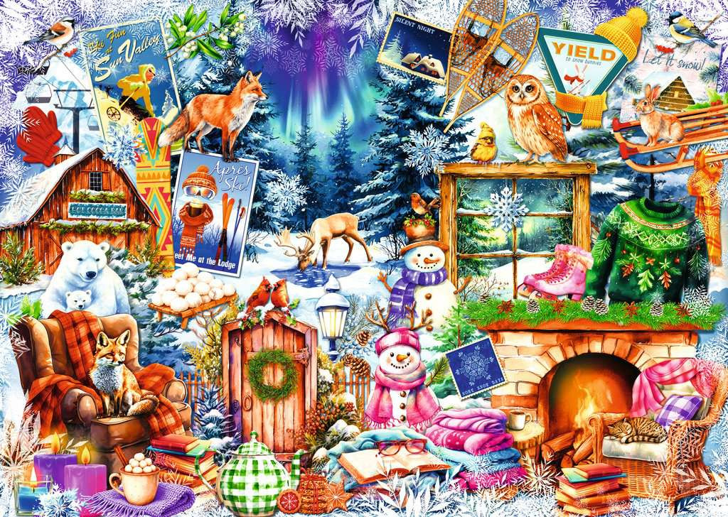 Puzzel 500 stukjes - Winter Frost
