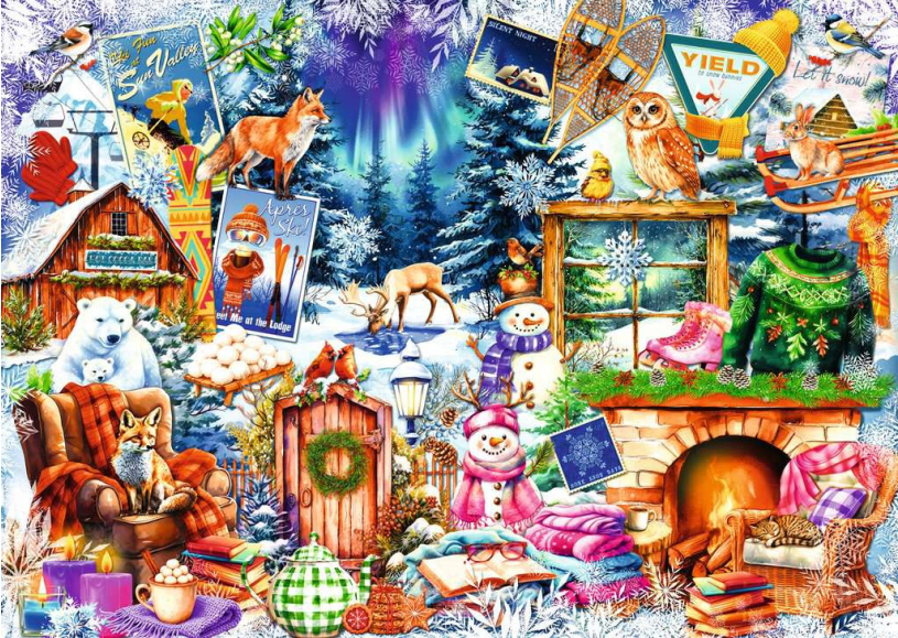 Puzzel 500 stukjes - Winter Frost
