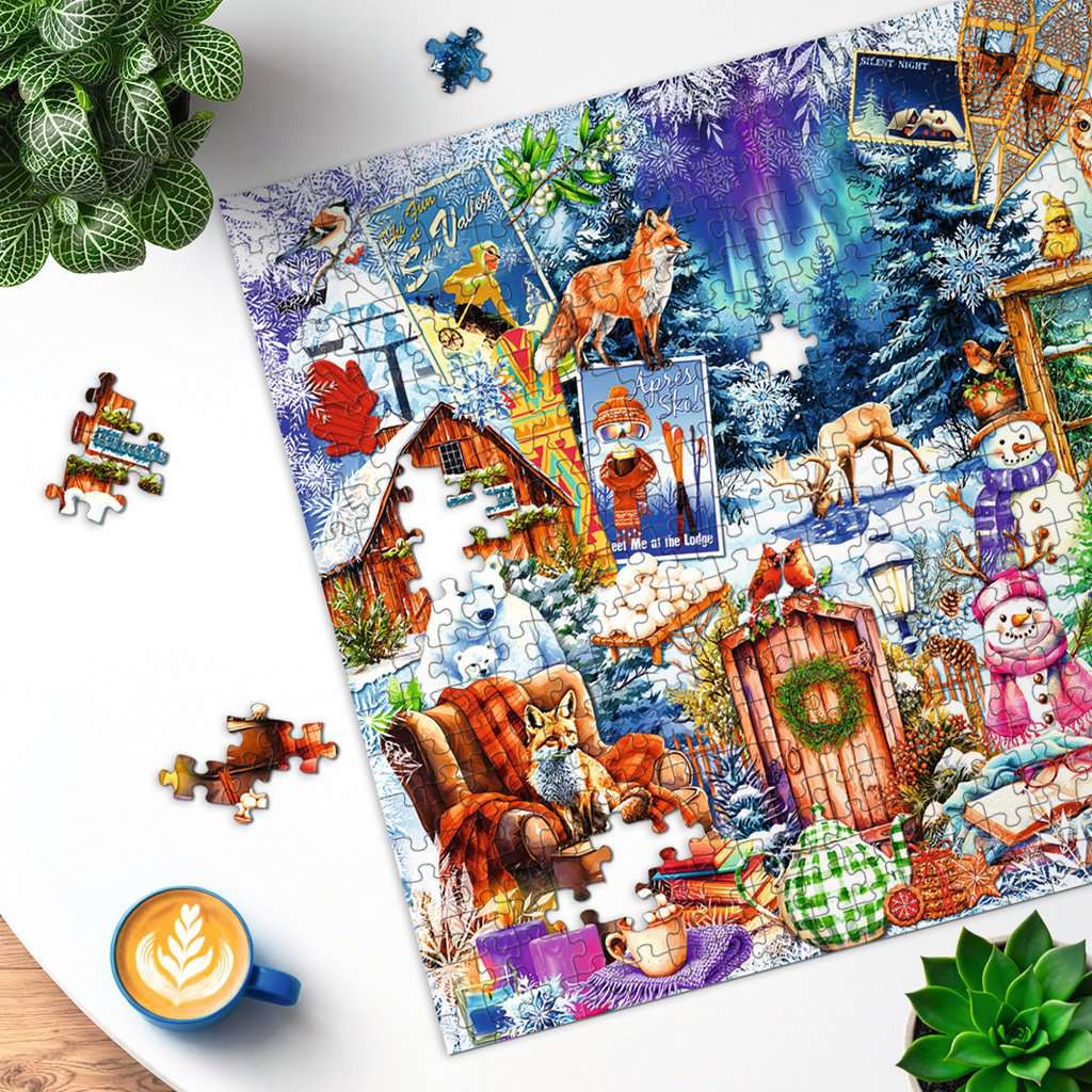 Puzzel 500 stukjes - Winter Frost