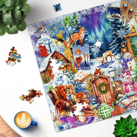 Puzzel 500 stukjes - Winter Frost