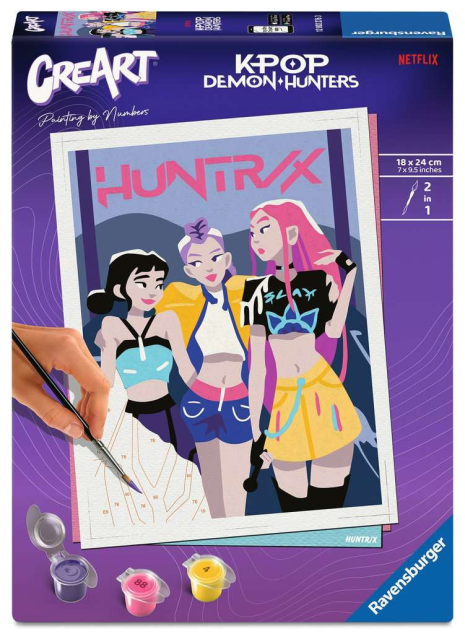 Ravensburger CreArt Serie D - K-Pop Demon Hunters: Huntr/X