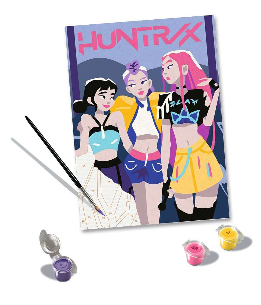 Ravensburger CreArt Serie D - K-Pop Demon Hunters: Huntr/X