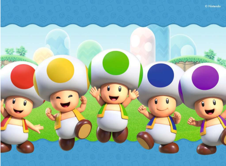 4 puzzels 12+16+20+24 stukjes - Super Mario