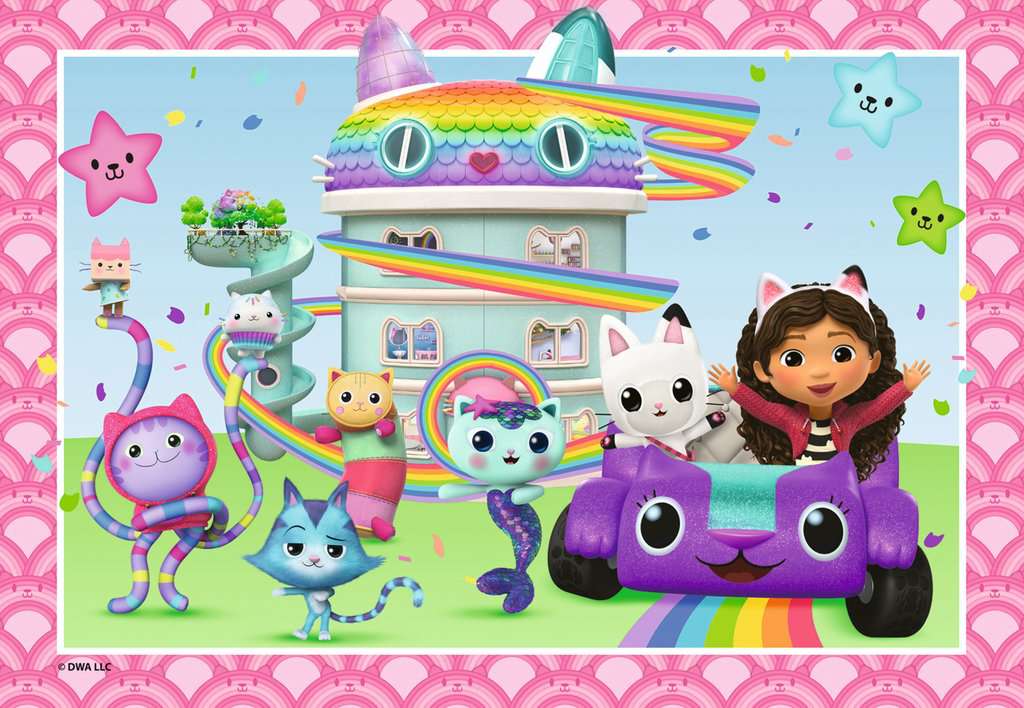 Puzzel 2x24 stukjes - Gabby's Dollhouse