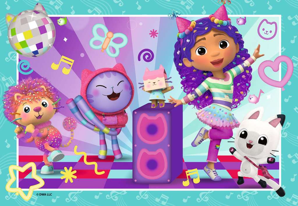 Puzzel 2x24 stukjes - Gabby's Dollhouse