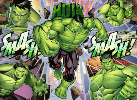 Puzzel 100 XXL - Marvel Hulk
