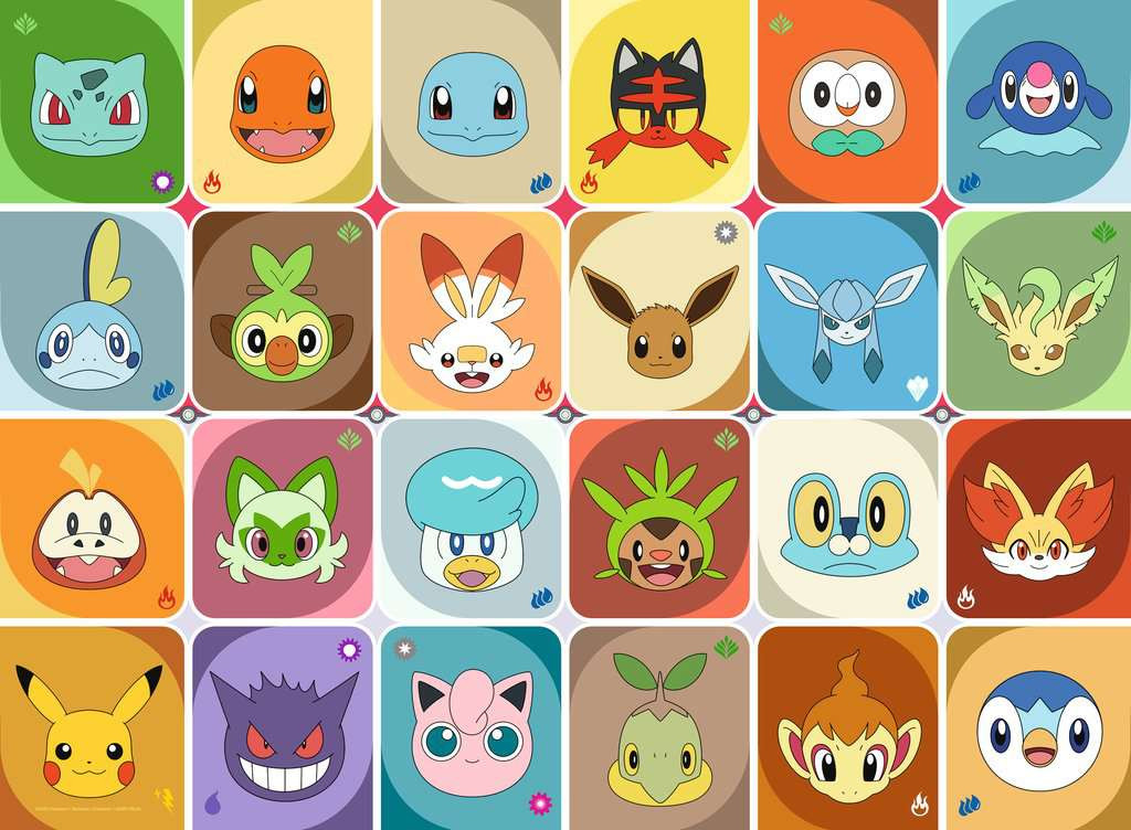 Puzzel 100 XXL - Pokémon