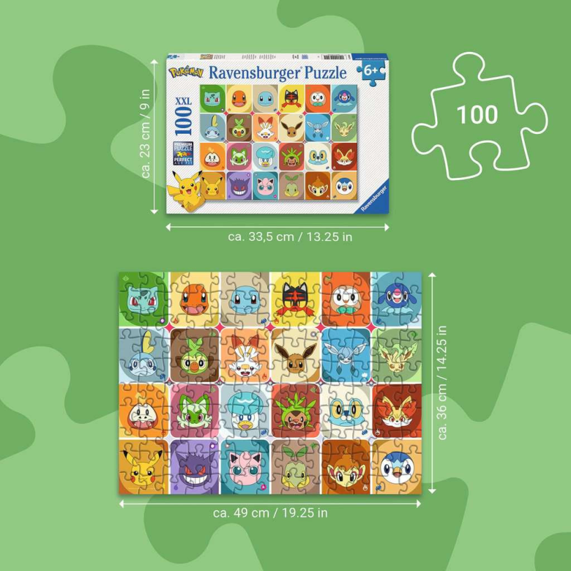 Puzzel 100 XXL - Pokémon