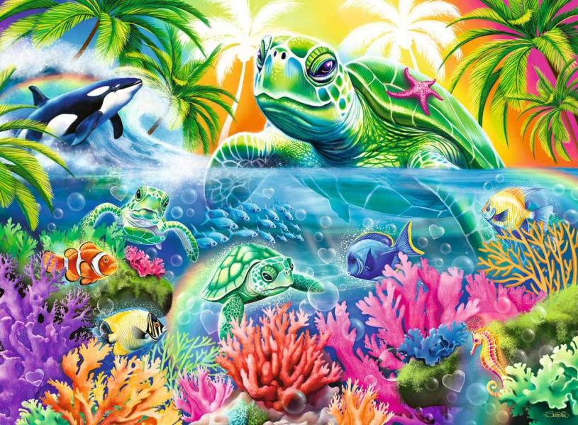 Puzzel 300 stukjes Ocean Treasures