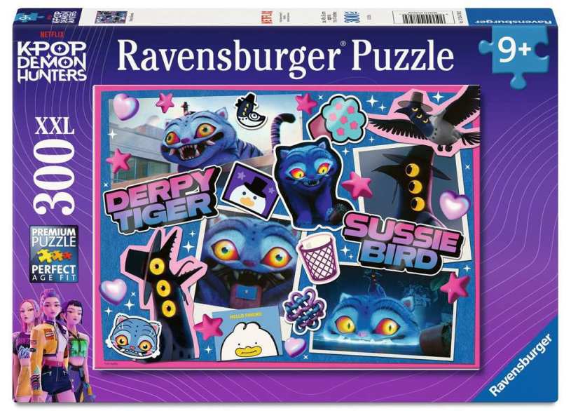 Puzzel 300 stukjes K-pop Deamon Hunters: Derpy & Sussie