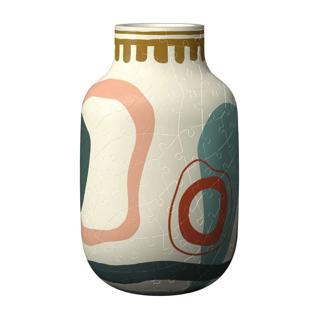 Puzzel 3D 162 stukjes - Vase Organic Beige