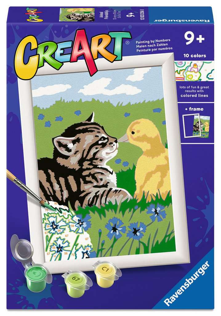Ravensburger CreArt Serie E - Animal Friendshop