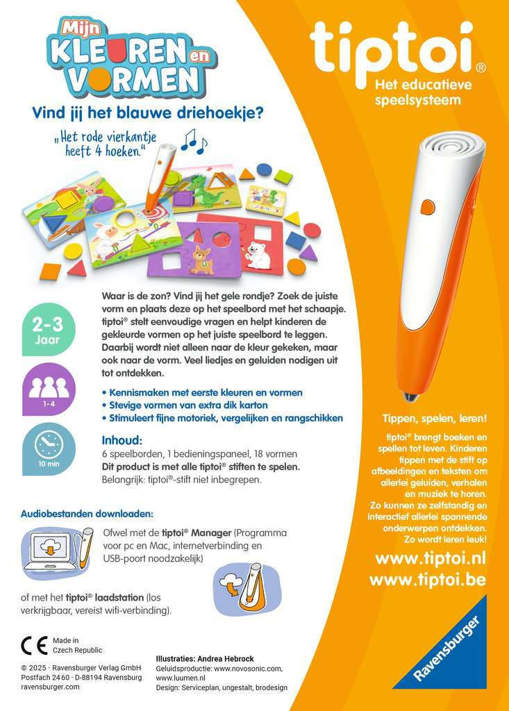 Ravensburger tiptoi - Mijn kleuren en vormen
