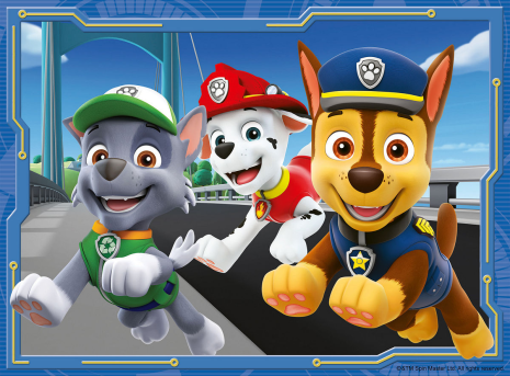 4 Puzzels Paw Patrol