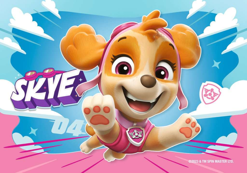 Mijn eerste puzzel Paw Patrol 2+4+6+8 stukjes