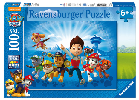 Puzzel 100 XXL PAW: de ploeg van Paw Patrol