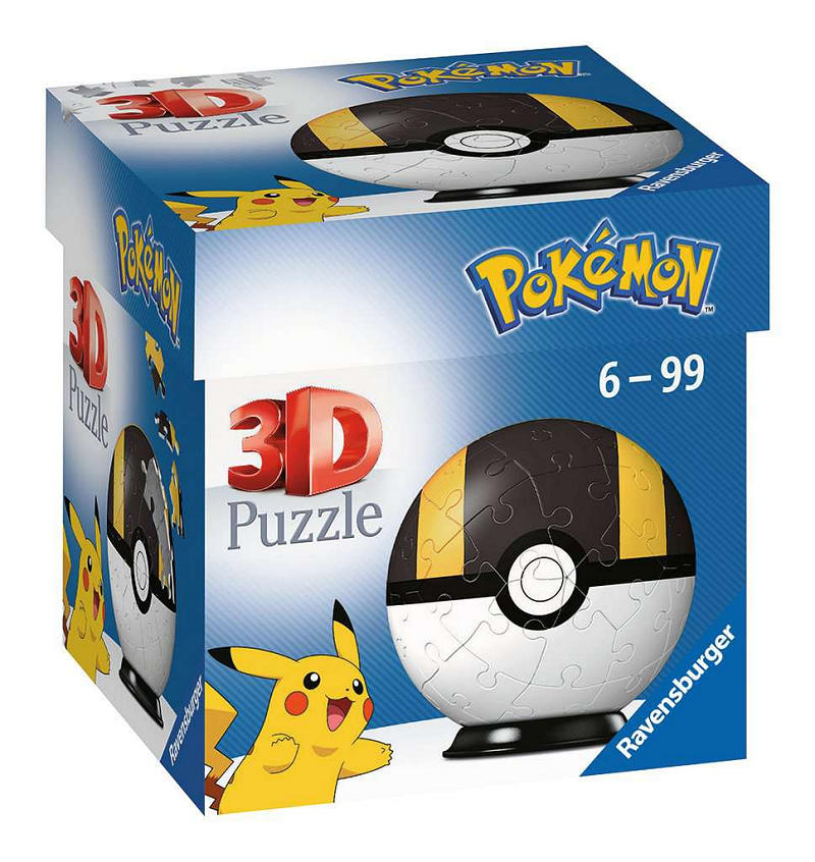 Puzzelbal 54 stukjes Pokemon Ultra