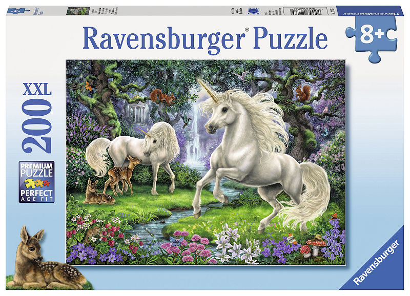 Puzzel 200 XXL Mystieke eenhoorns