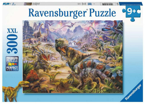 Puzzel 300 stukjes Gigantische dinosauriërs