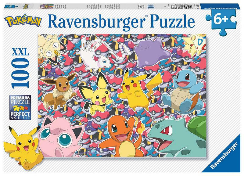 Puzzel 100 XXL Pokemon