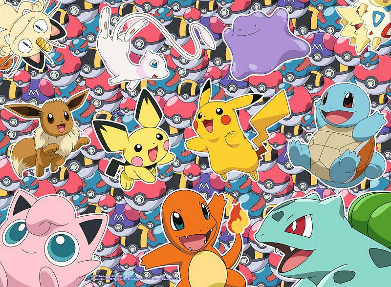 Puzzel 100 XXL Pokemon