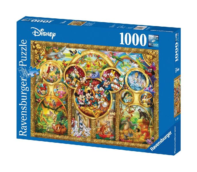 Puzzel 1000 stukjes mooiste Disney Thema