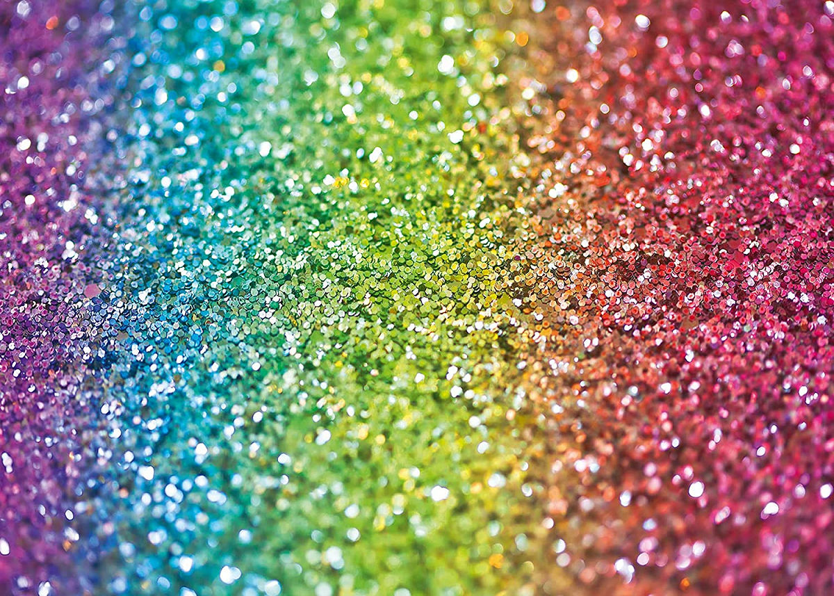 Puzzel 1000 stukjes Challenge Glitter