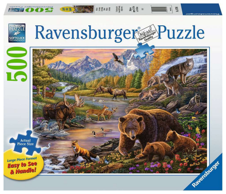 Puzzel 500 stukjes Wilderness