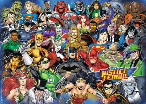 Puzzel 1000 stukjes DC Comics Justice League Challenge