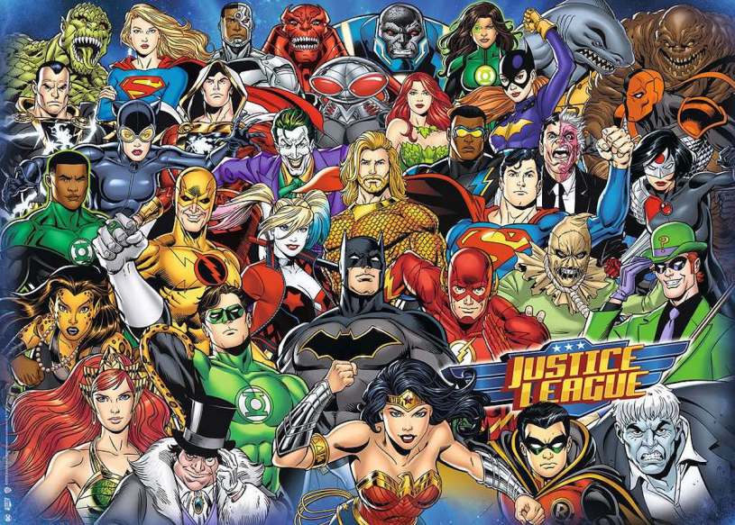 Puzzel 1000 stukjes DC Comics Justice League Challenge