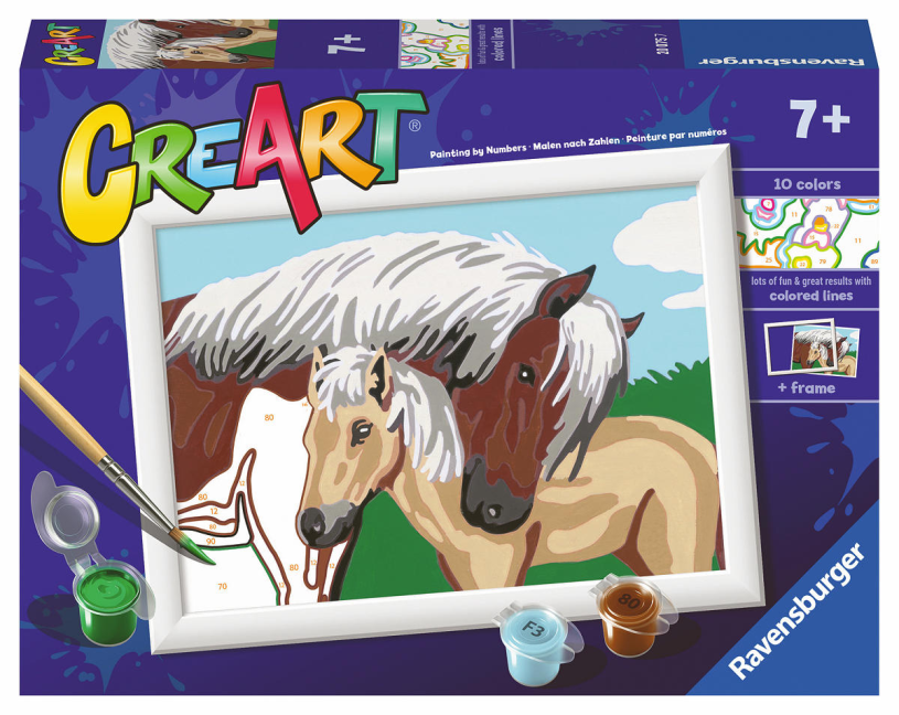Ravensburger CreArt Serie E - Mother & Foal