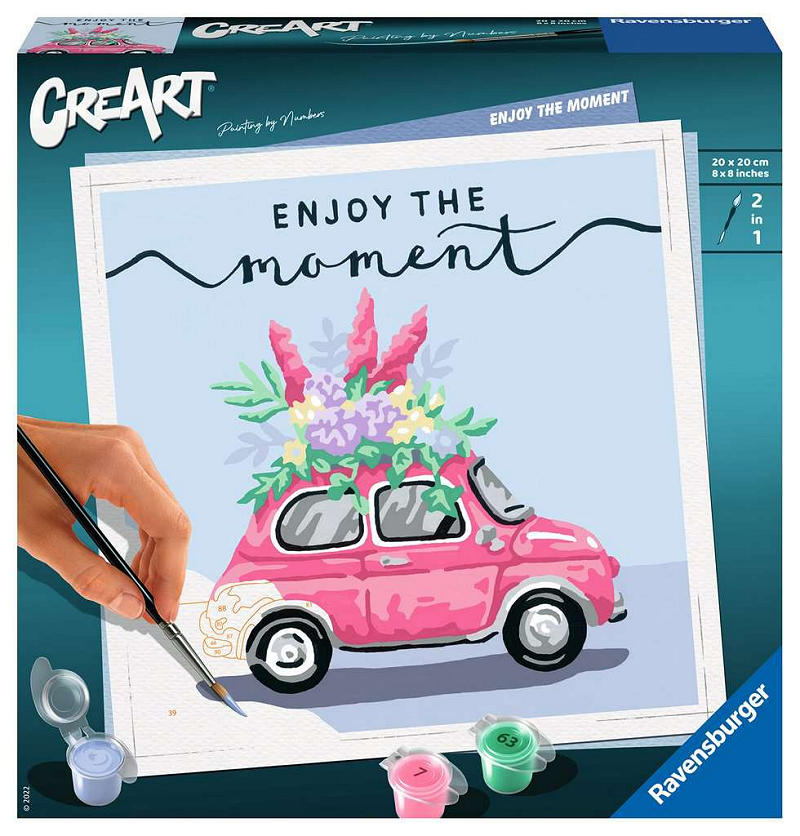 Creart Vierkant - Enjoy the moment