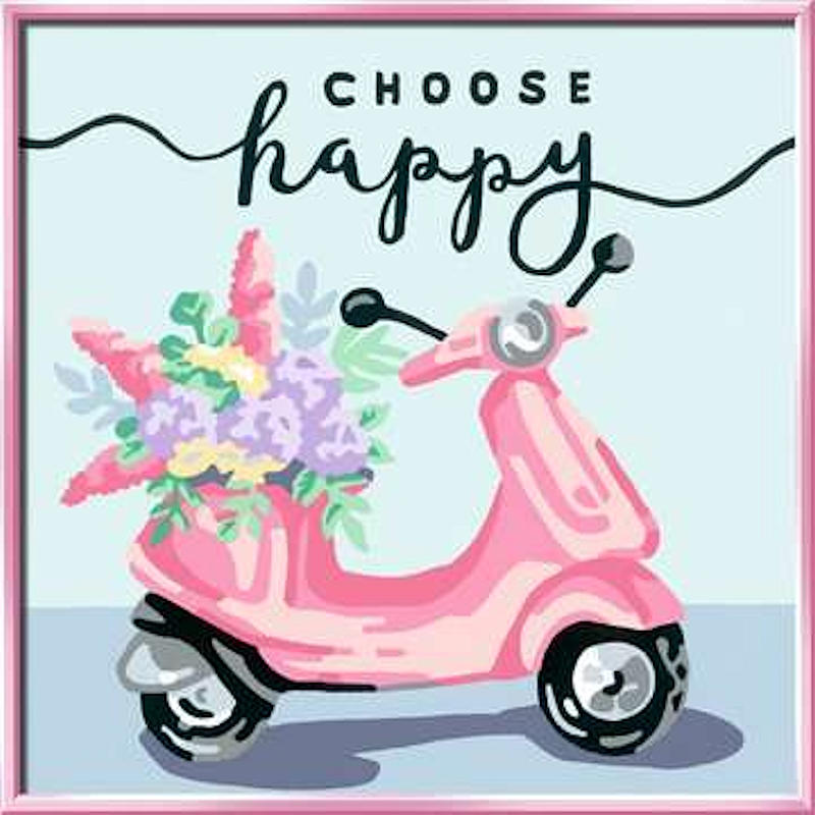 Creart Vierkant - Choose happy
