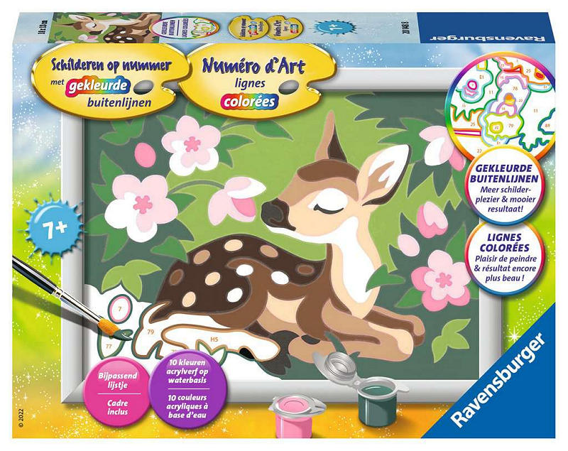 Schilderen op nummer Serie E Klein Hert