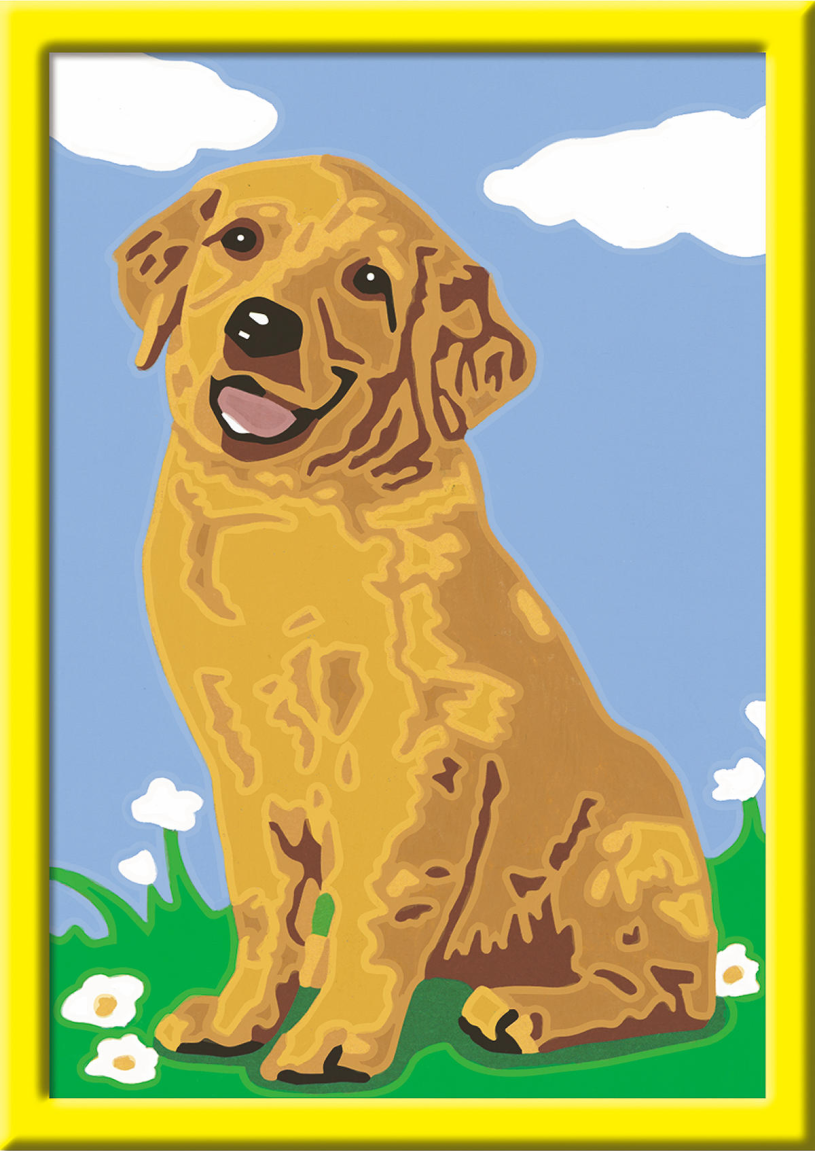 Ravensburger CreArt Serie F - Friendly Retriever