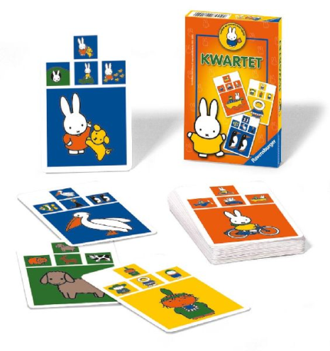 Nijntje ontdekt de wereld kwartet