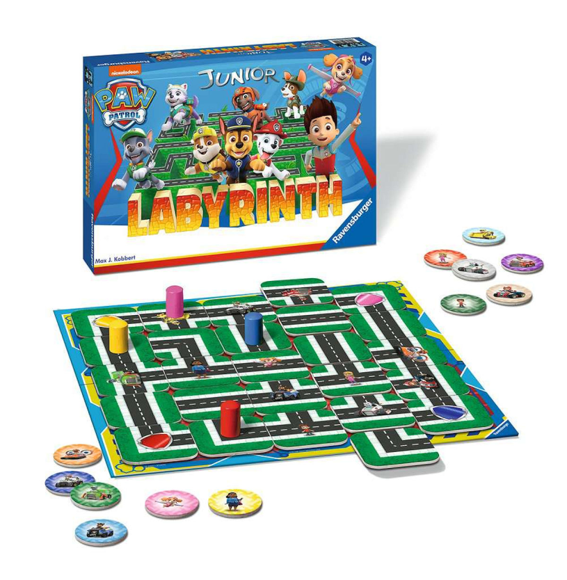 Vrolijke kinderspellen Paw Patrol Junior Labyrinth