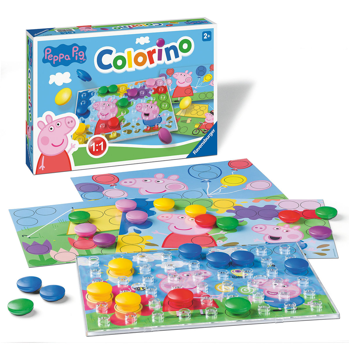 Speel- en leerspellen Colorino Peppa Pig
