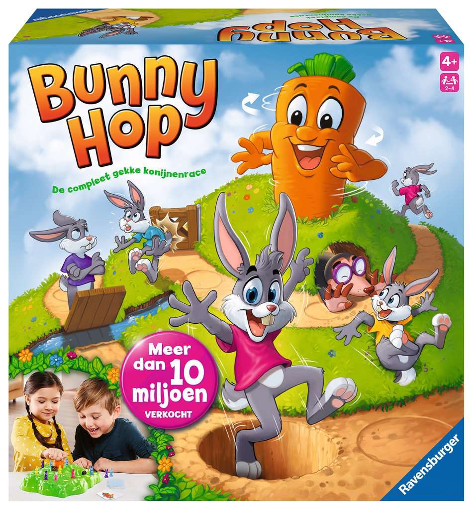 Vrolijke kinderspellen Bunny Hop