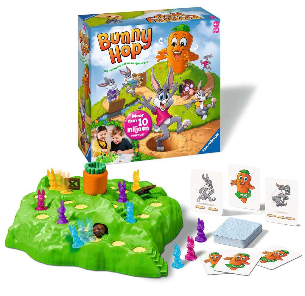 Vrolijke kinderspellen Bunny Hop