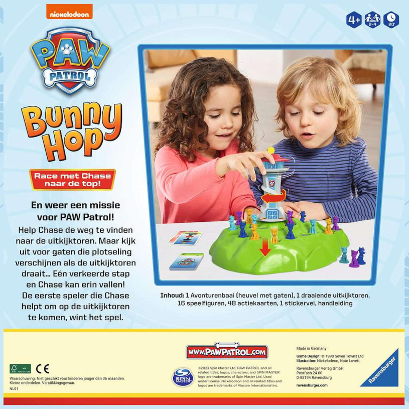 Vrolijke kinderspellen Paw Patrol Funny Race