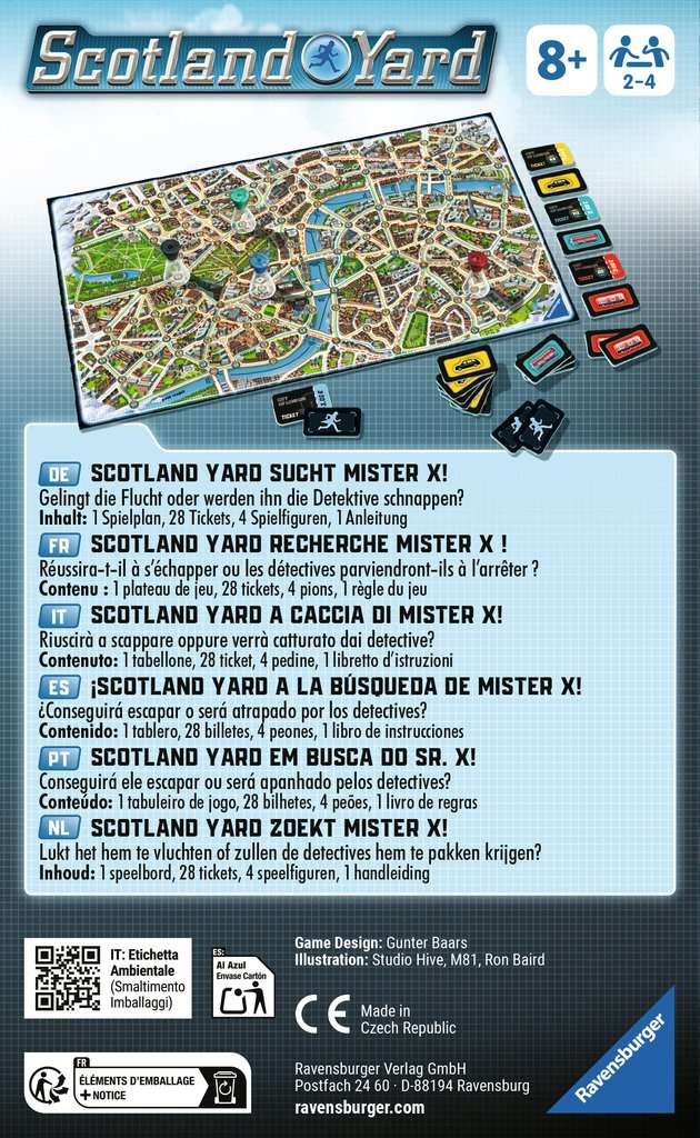 Pocketspellen Scotland yard