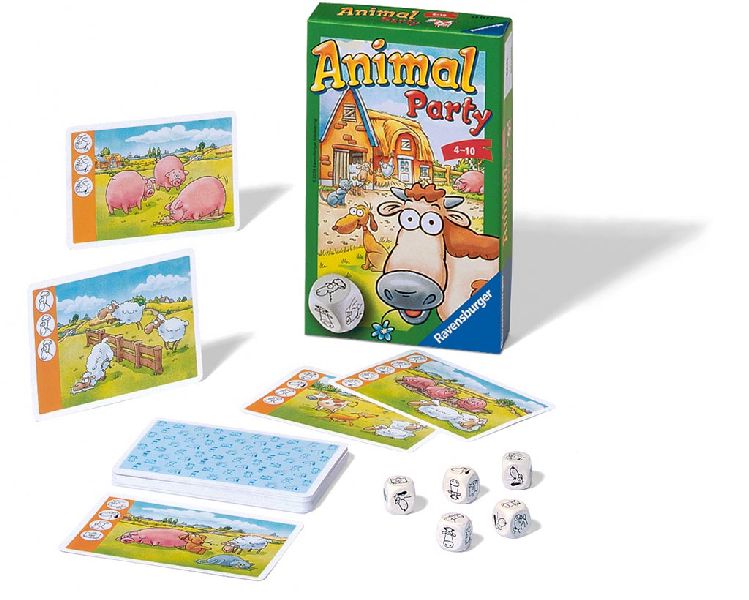 Pocketspellen Animal Party