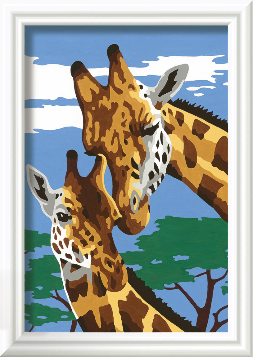 Ravensburger CreArt Serie E - Cute Giraffes