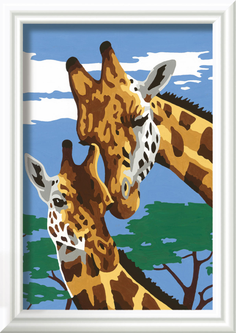 Ravensburger CreArt Serie E - Cute Giraffes